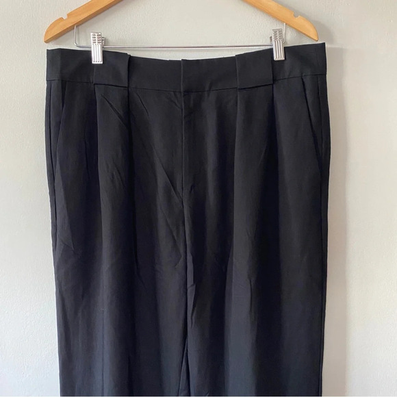 Proenza Schoeler White Label High-Rise Straight Trousers in Black Size 12 - Picture 11 of 13
